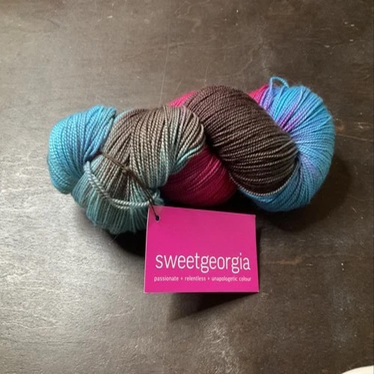 Sweet Georgia Superwash Sock Yarn in Fondant