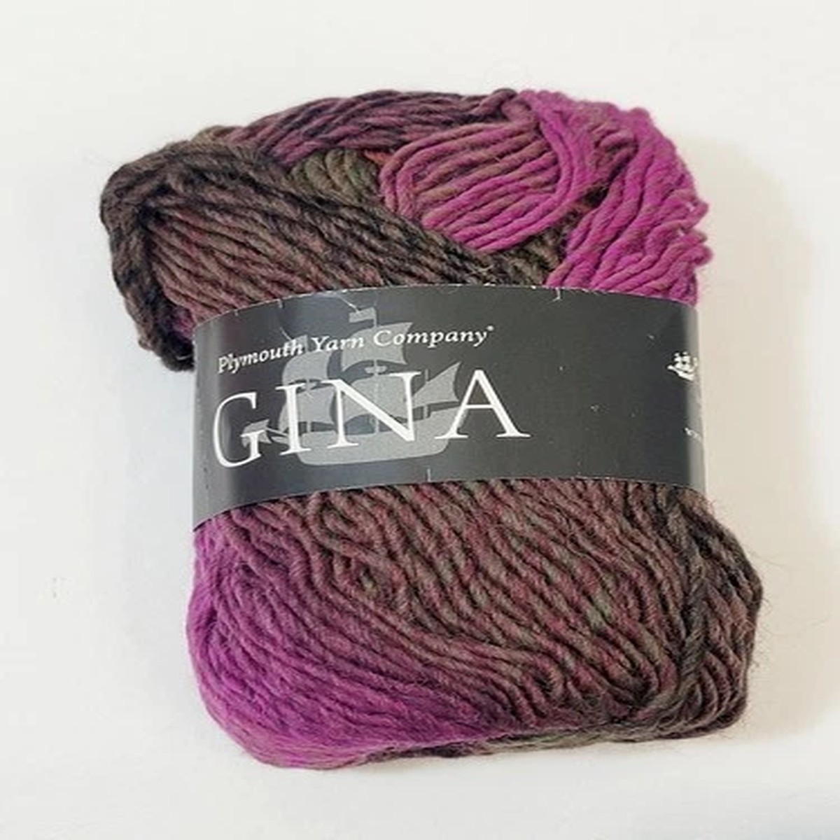 Plymouth Yarn Company Gina 100% Wool Yarn 109 Yds Multicolor Color 0014 50g