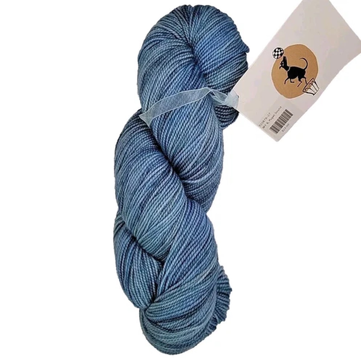 Alpha B Yarn 100% Superwash Merino Wool Approximately 400 Yards Blue Tones