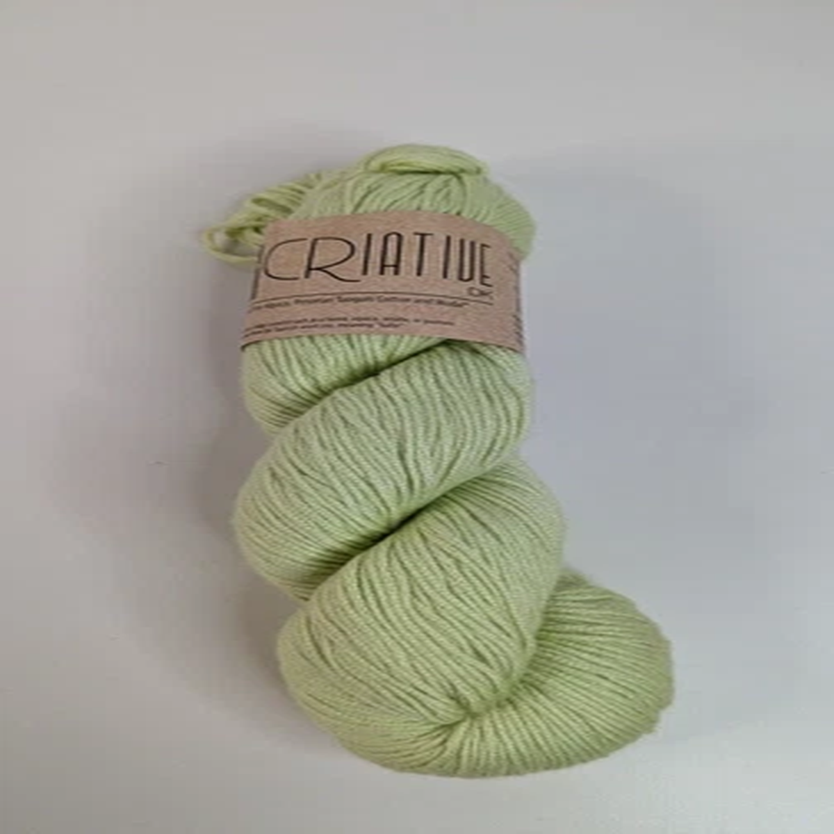 Knitting Fever Criative Peruvian Alpaca Cotton Modal Yarn #13 MINT MANTIS 260Yds