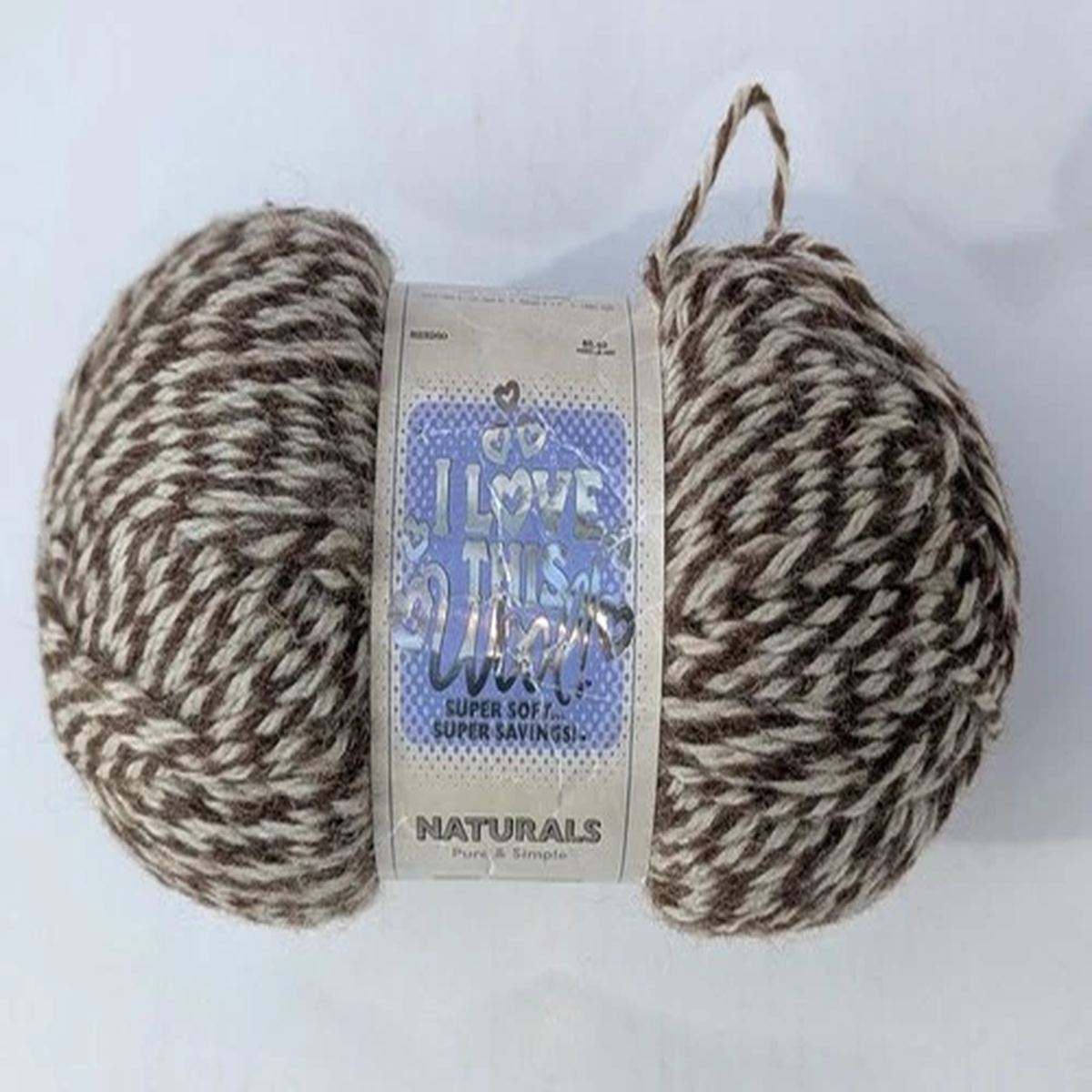 ONE 4 oz Skein I LOVE THIS WOOL Naturals Pure & Simple 14 FAWN Medium Yarn