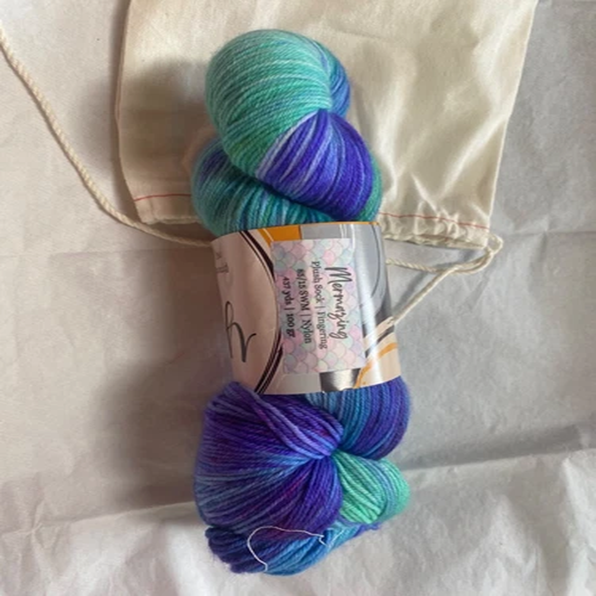 Yarnable/Hypnotic sock yarn, Plush fingering, 437 yards