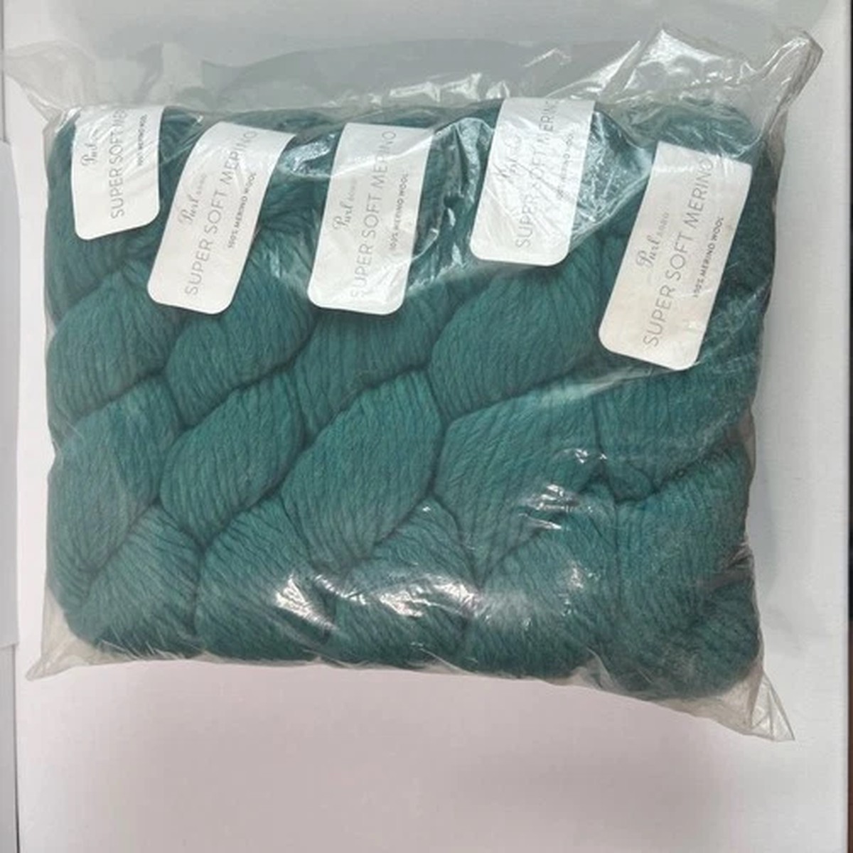 Purl Soho Merino Wool 10 Hanks Color 1450 Heather Reef Green 87 Yards Each (LC2)
