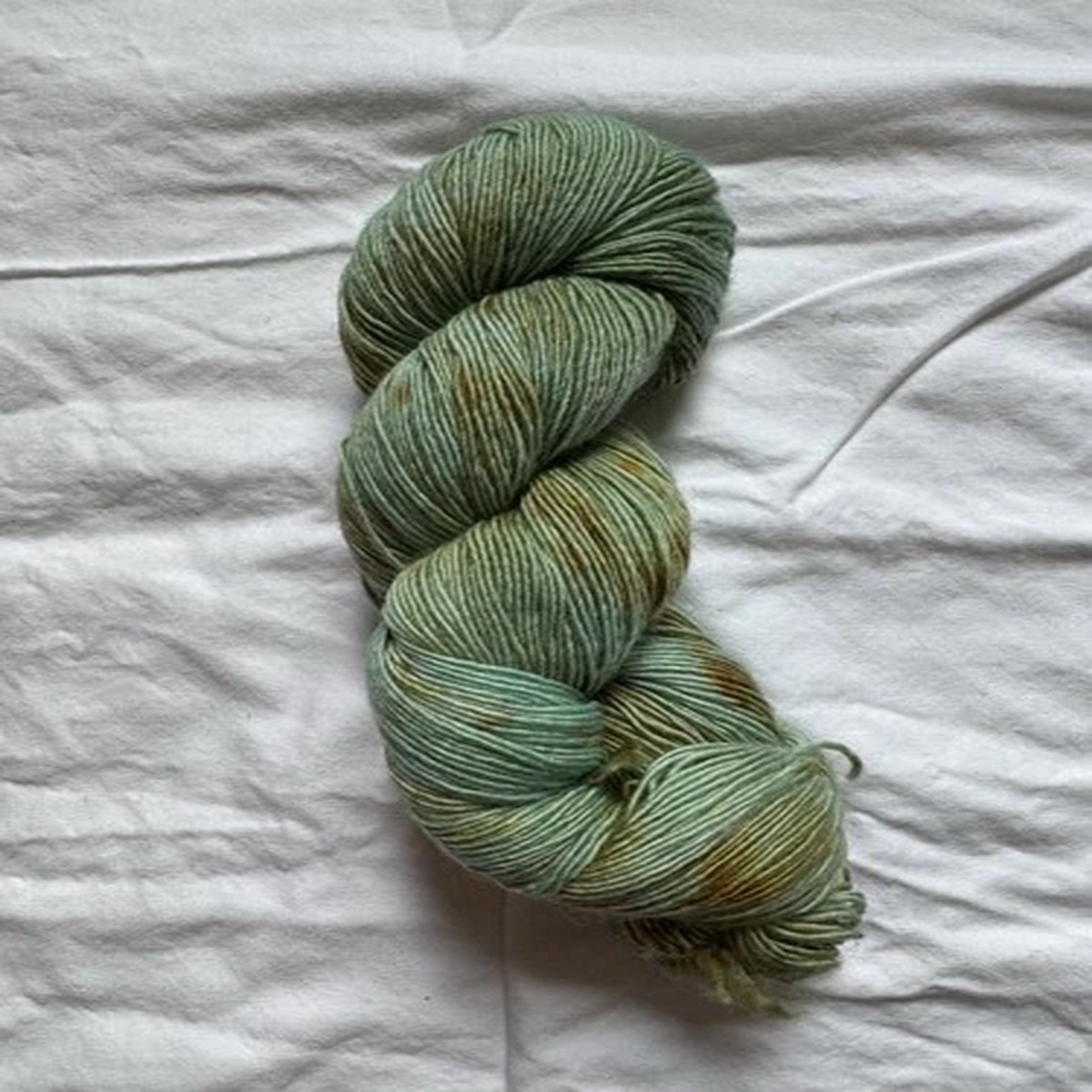 Yarn Destash- Unlabeled Green Fingering Weight