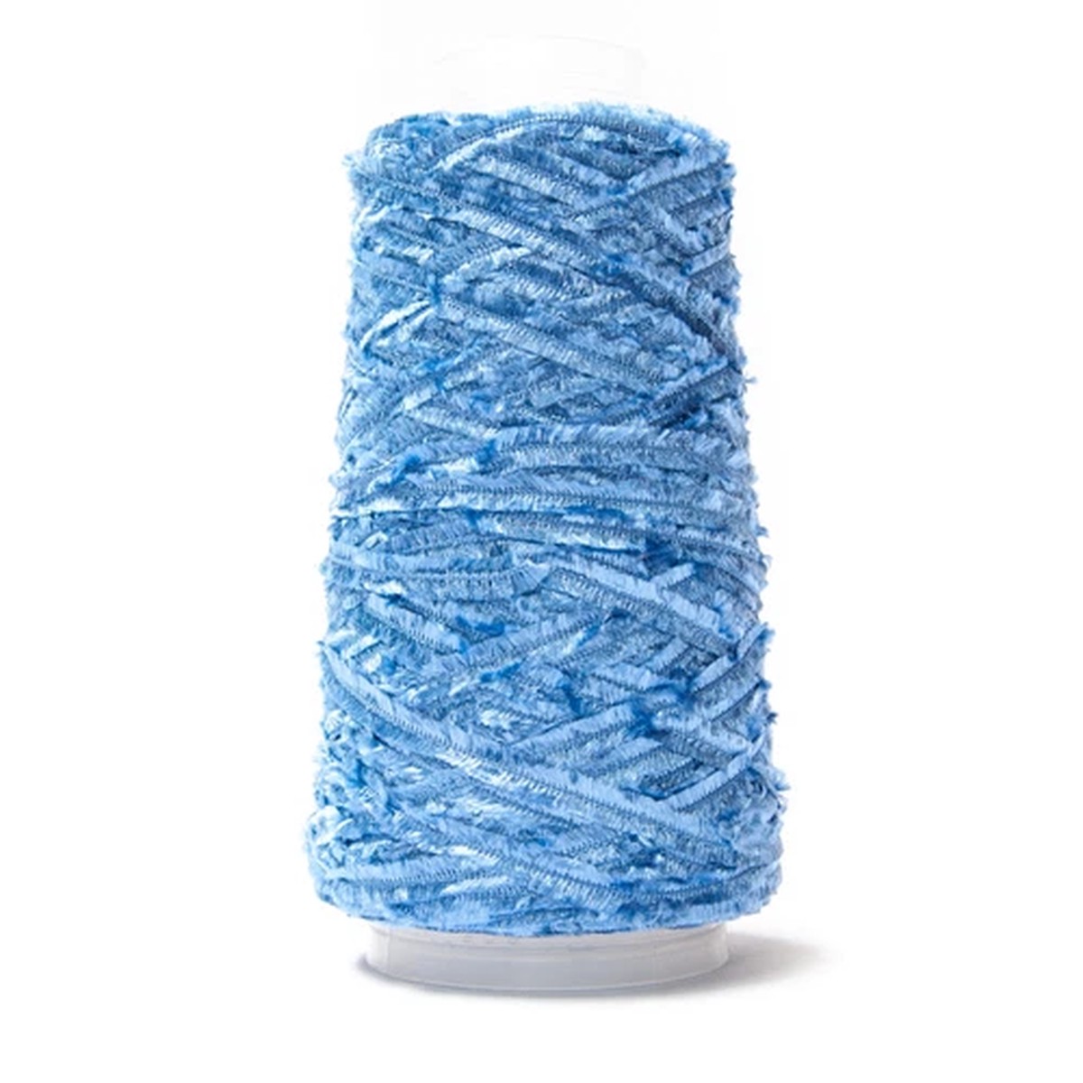 200G CONE 1.8NM 100% NYLON FEATHER YARN COBALT BLUE COLOUR FD1111