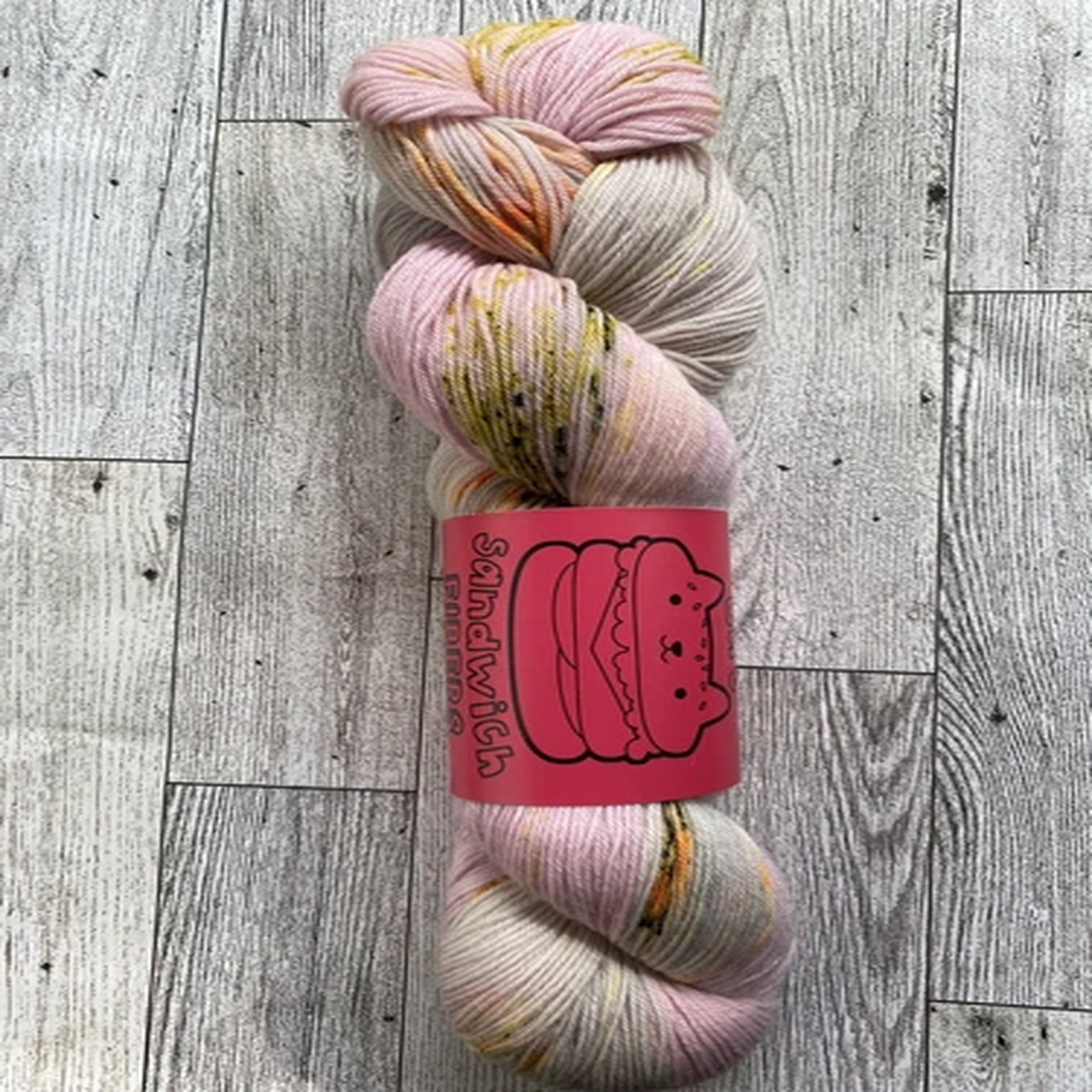 Cat Sandwich, Indie Dyed, Sock Yarn
