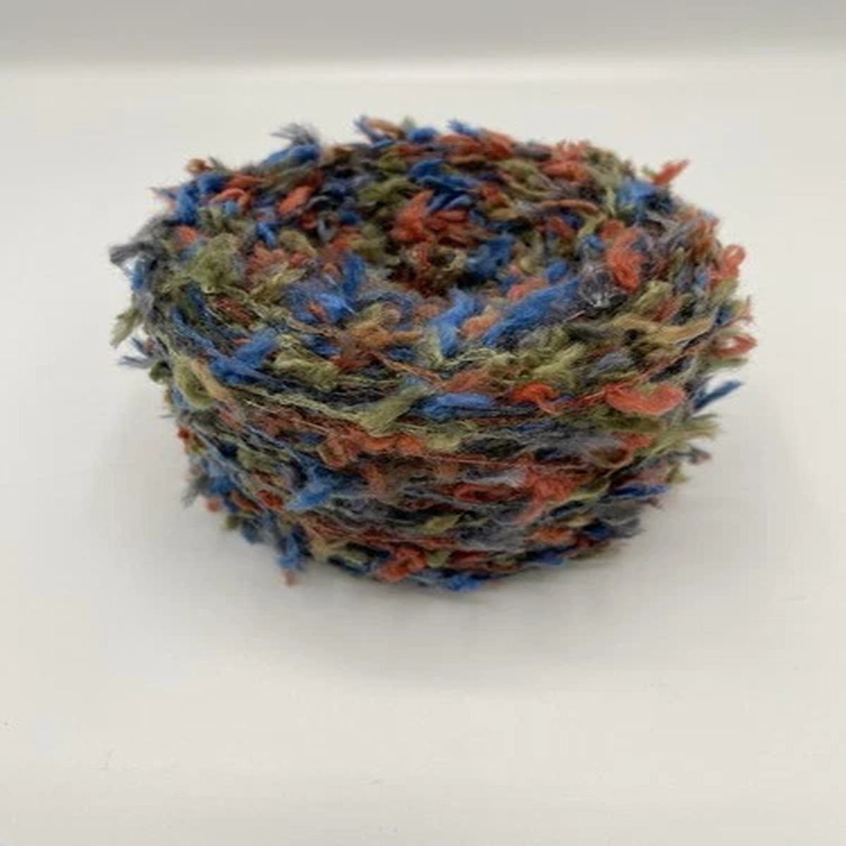 Designer Italian Yarn 100g Cake Virgin Wool 90% Pa 10% Multicolor Assents Grafts