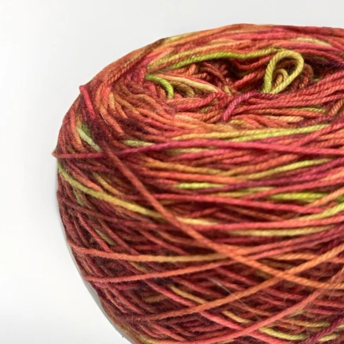 Hand Dyed Yarn Fingering Sock Weight 380-400yd Indie Dyed Autumn Tones