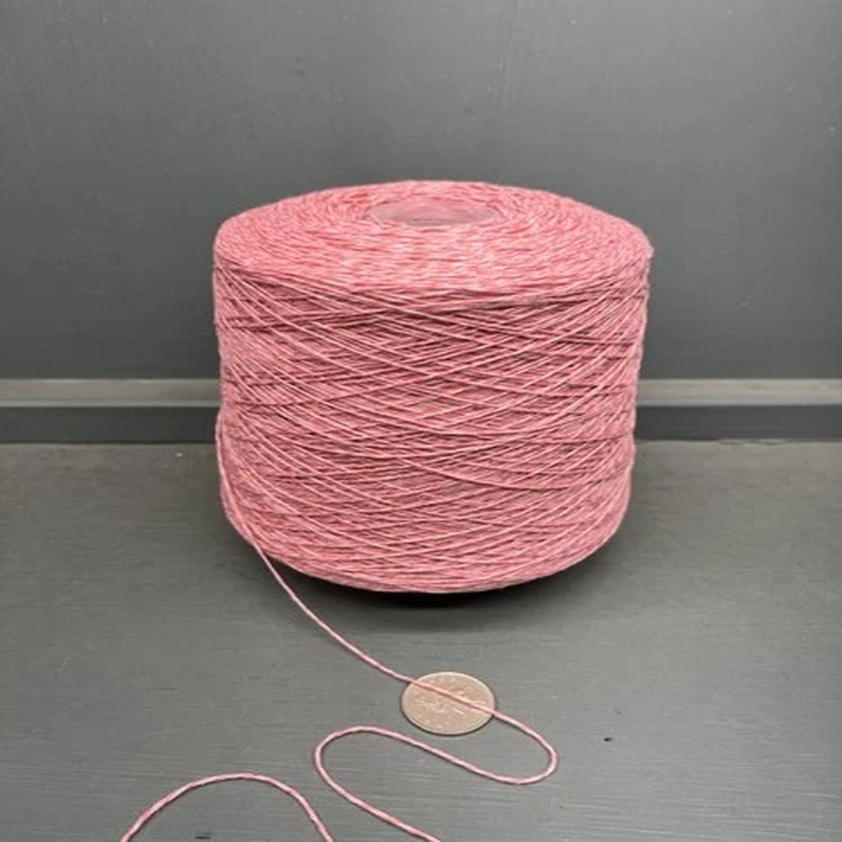 500G 5/28NM 100% CASHMERE PALE PINK TWIST COLOUR BY TODD & DUNCAN 3 PLY EILEAN