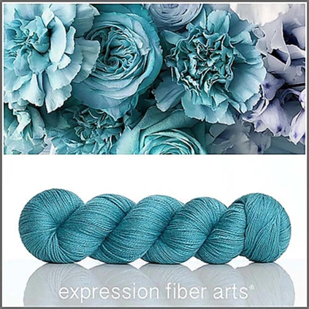 Expression Fiber Arts Blossom Fingering Yarn - choose the color
