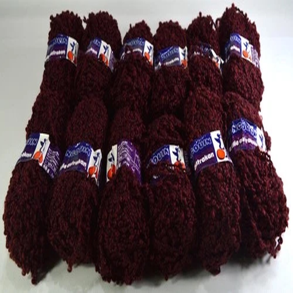 Pingouin Astrakan Luxury Yarn Lot of 12 Vintage RARE HTF 55 yards
