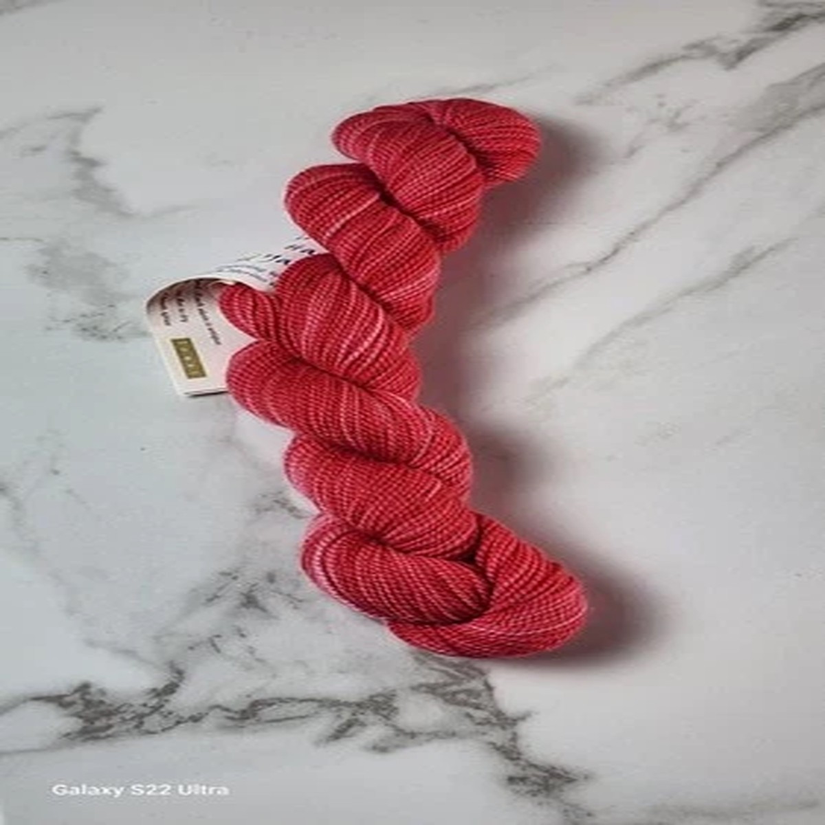 1 Hank CLAUDIA HAND PAINTED YARN Peony 006 Fingering 175 Yards 100% Merino