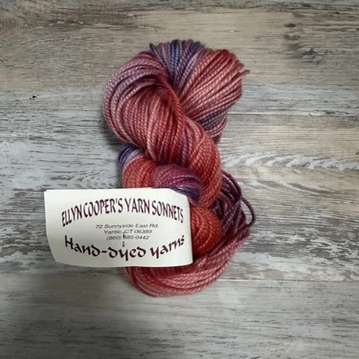 Ellyn Cooper's Yarn Sonnets 55/45 Mohair Wool 140YD Hand Dyed