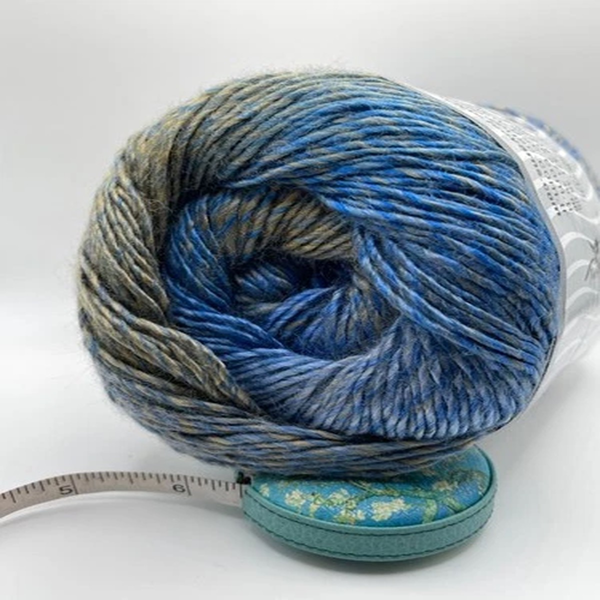 Blue Grey Camel Cake Magic Wool 84041 Ice Yarns Sport Acrylic Wool 150gr 546yds