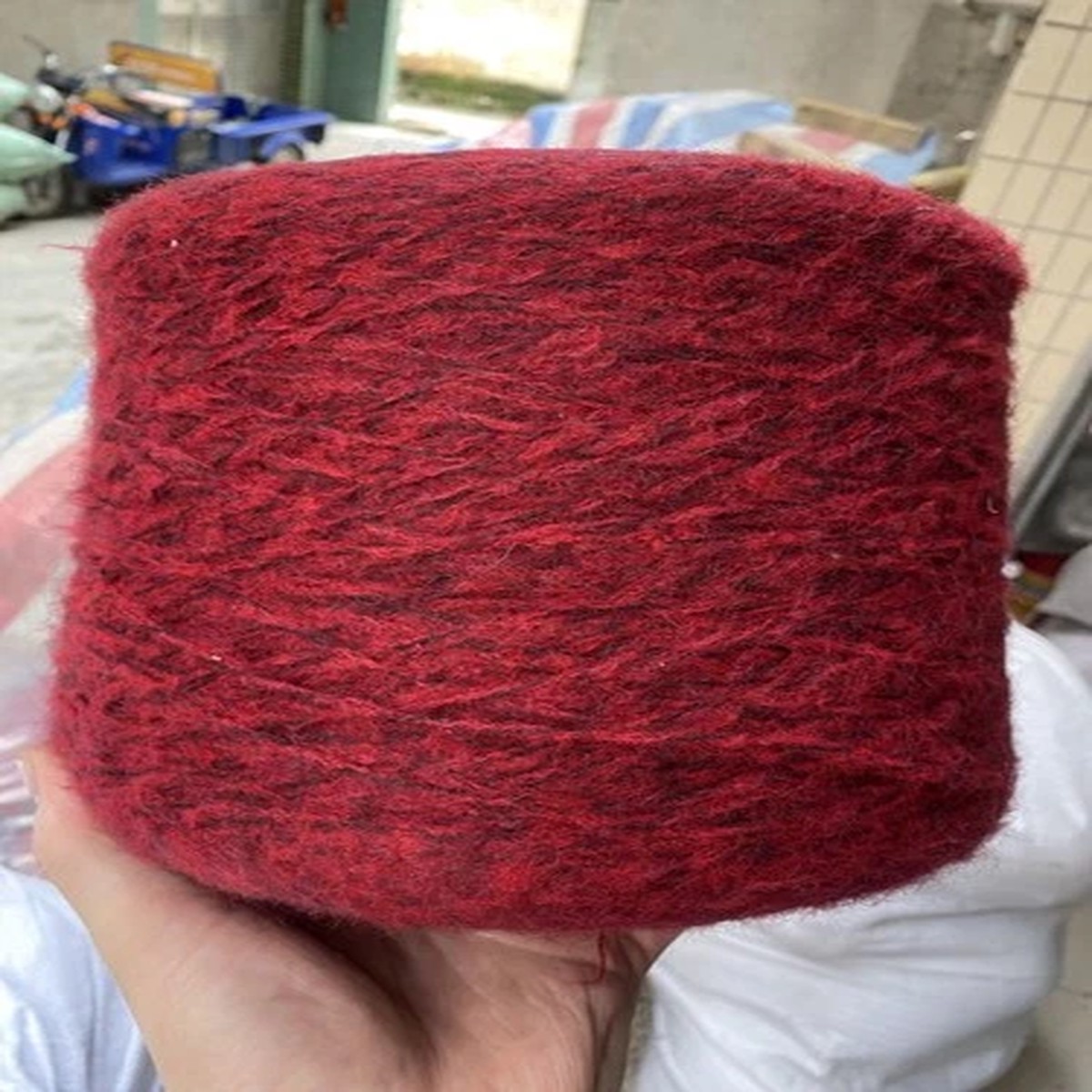 Italian-Imported Wool, Alpaca and Mohair Knitting Yarn, 500g per Ball