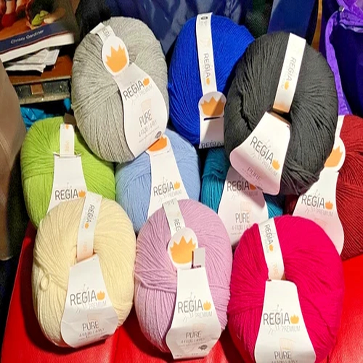 Regia Premium Pure 100% Merino Wool Yarn - 100g - 10 colors