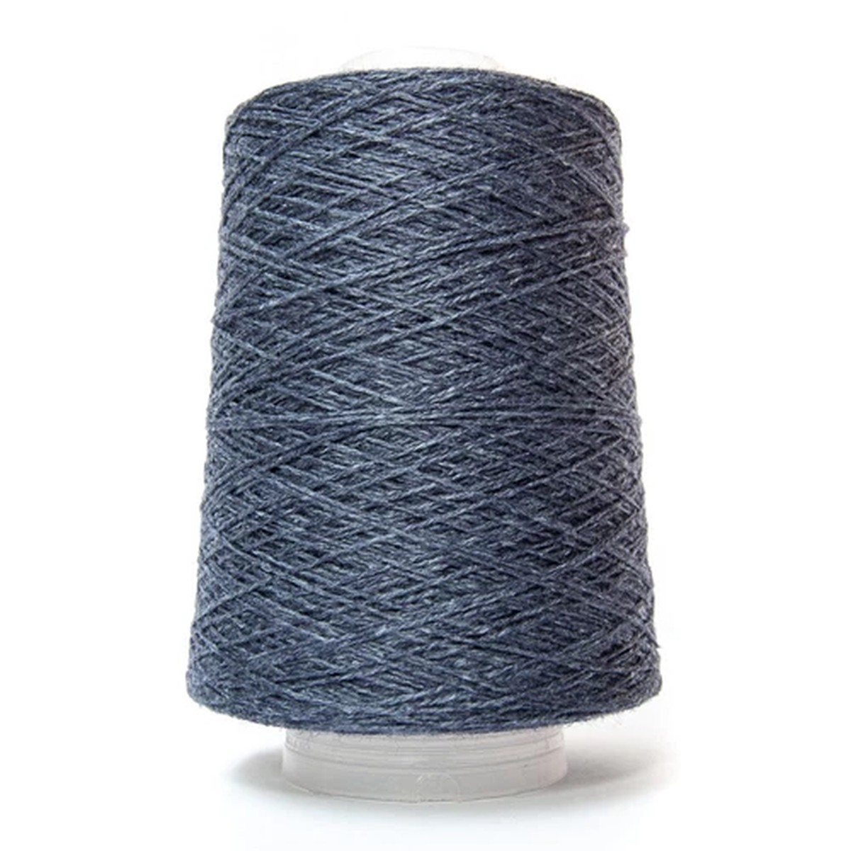 200G DARK NAVY MIXTURE 2/14NM 55% LAMBSWOOL 45% COTTON YARN DENIM