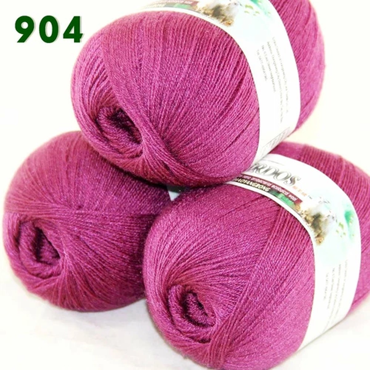 Sale 3 Ballsx50gr LACE Acrylic Wool Cashmere Rugs Hand Crocheted Yarn 04