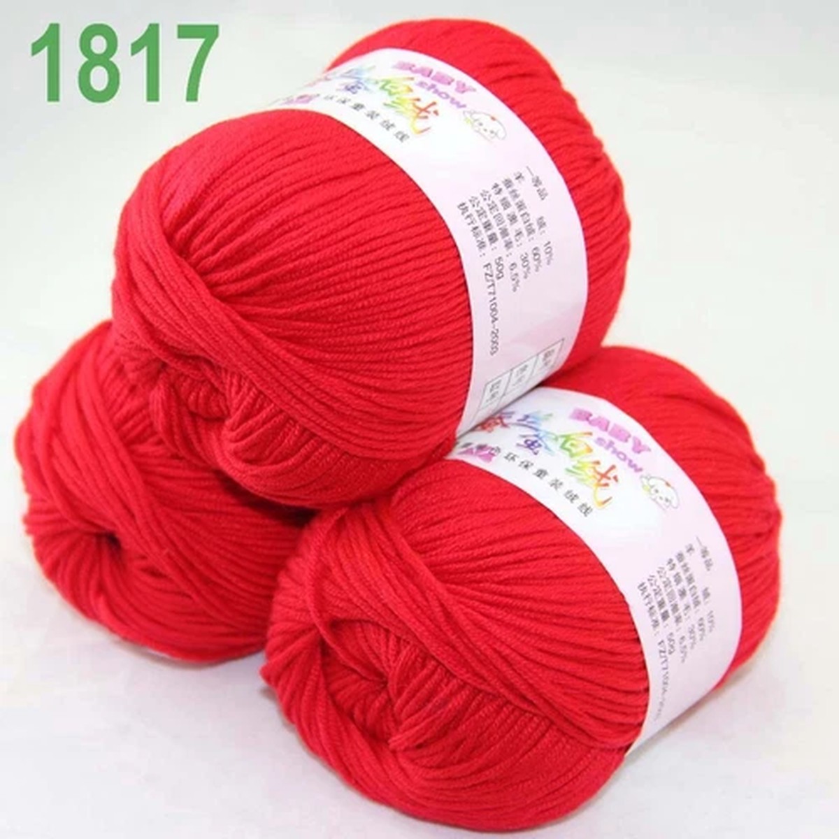 Sale 3 Skeinsx50g Cashmere Silk Wool Baby DK Hand Blankets Crocheted Yarn 17