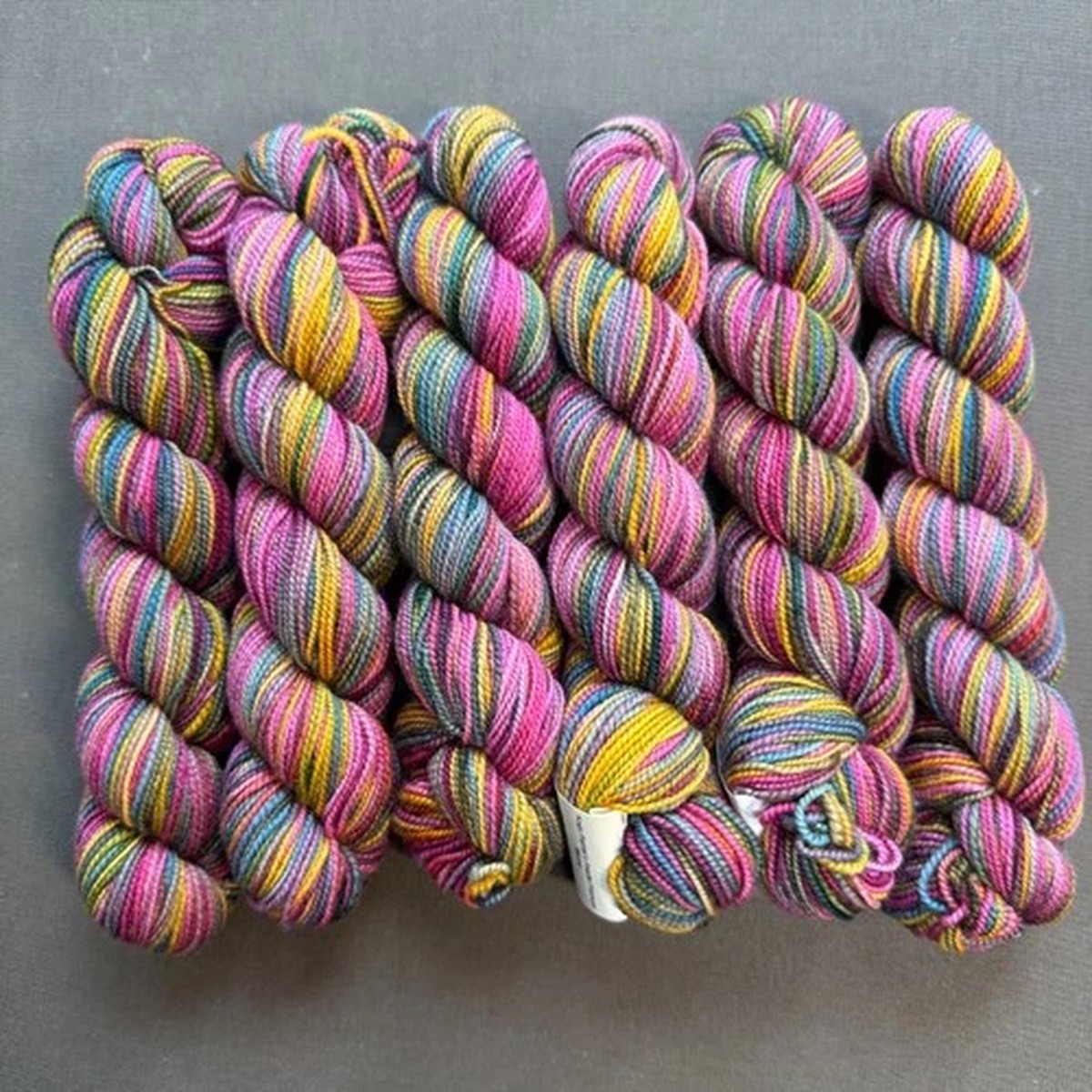 KOIGU KPPPM Fingering Yarn 100% Merino - 6 Skeins 175 Yds Pink Marigold