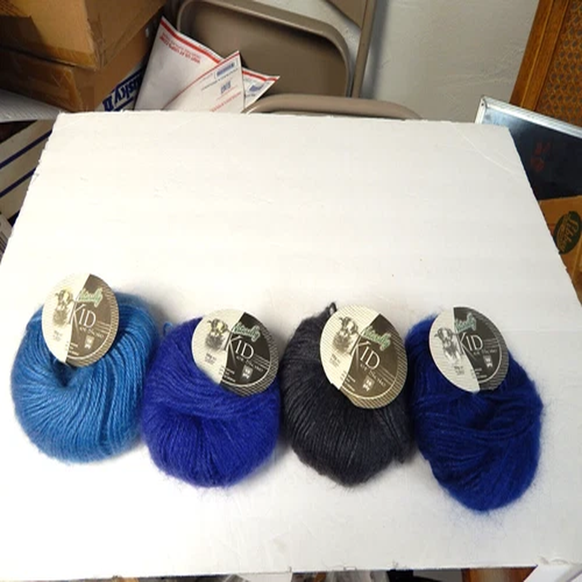 Naturally Kid et Soie Yarn