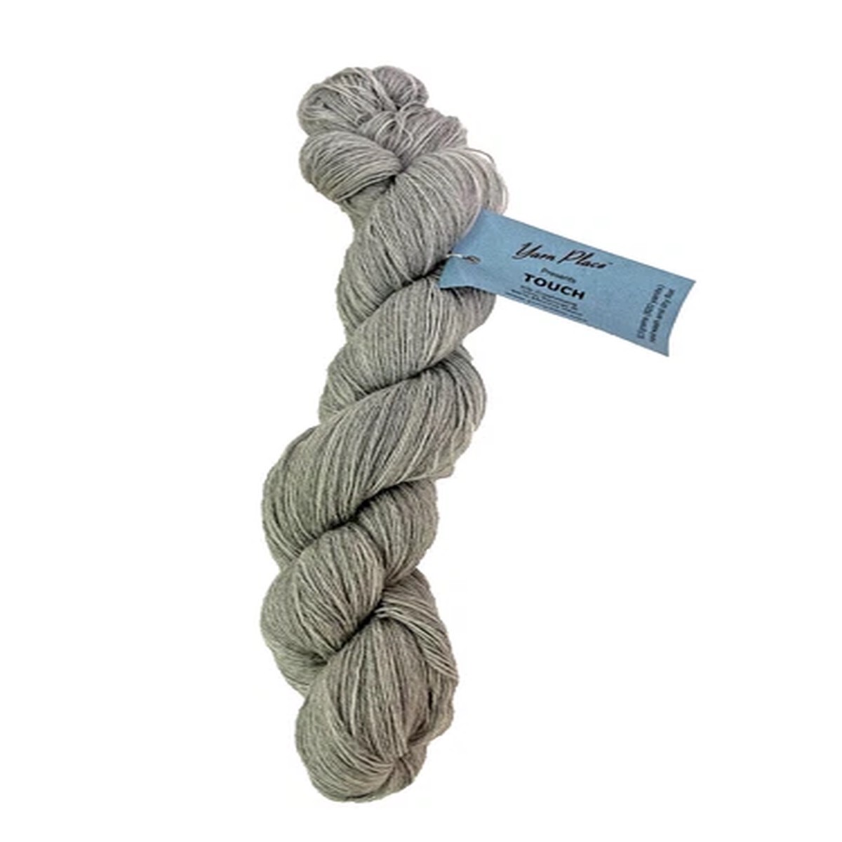 Yarn Place TOUCH - Grey 01-17 Cashmere/Tencel/Merino Wool 62.5 grams 820 yds