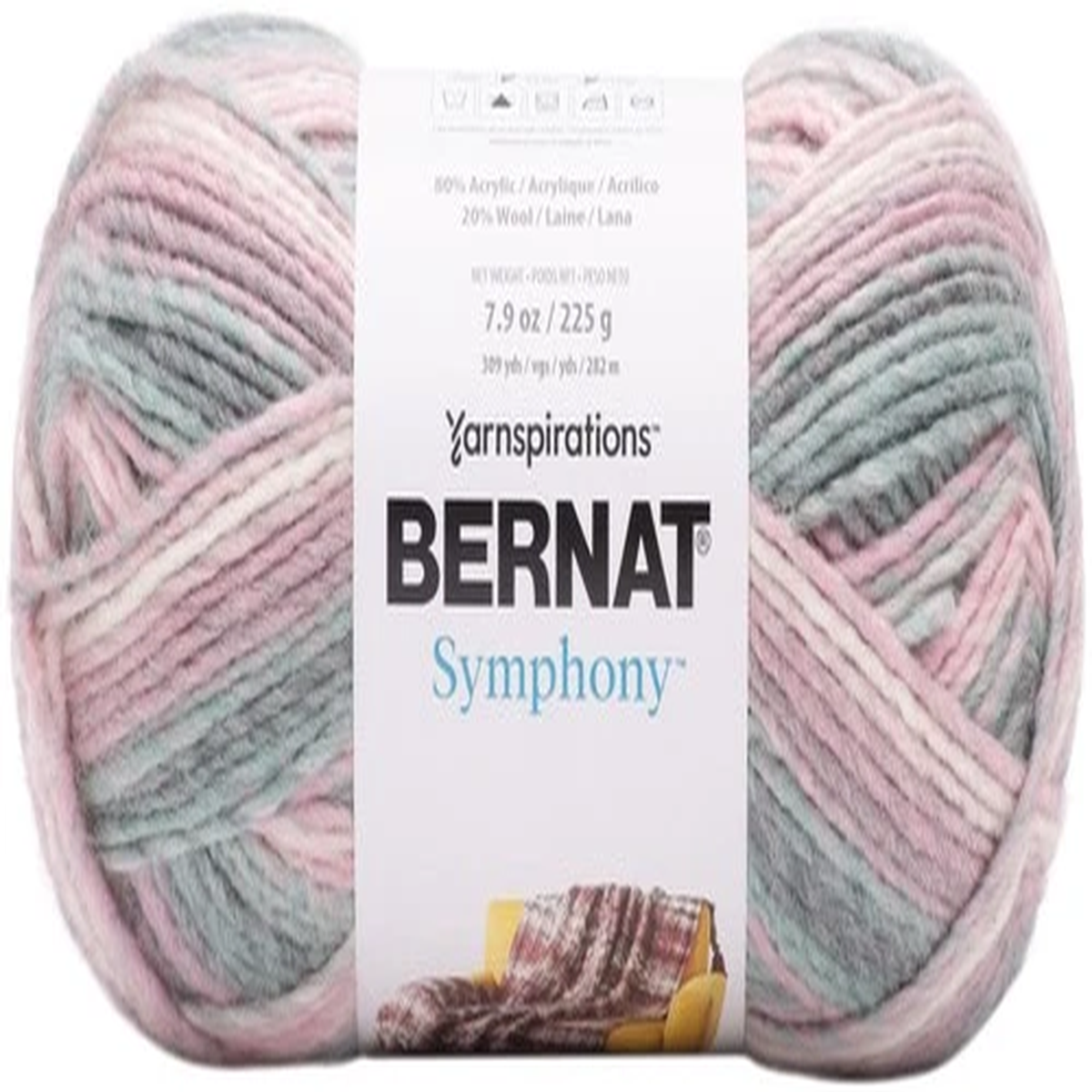 Bernat Symphony Yarn-Seashell