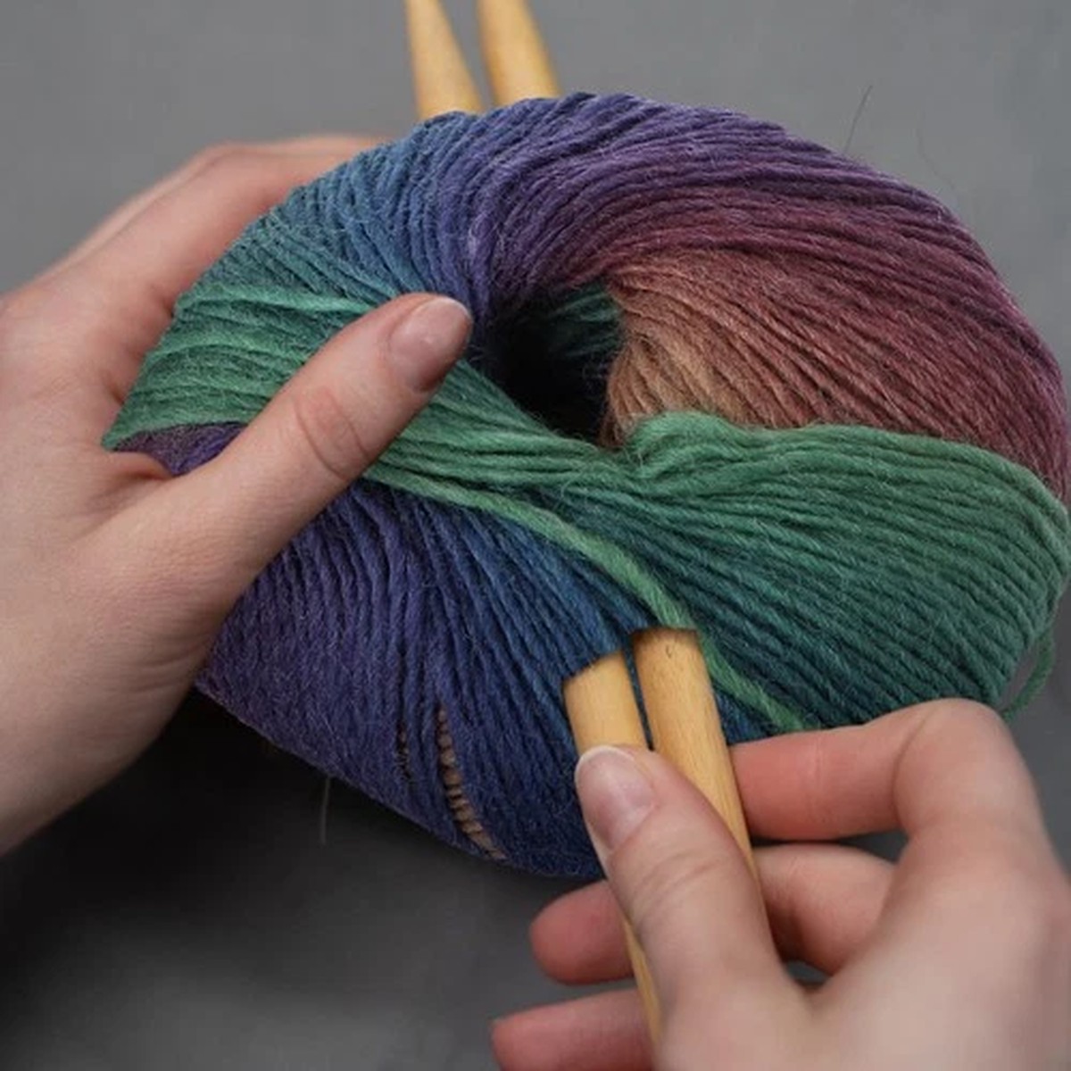 Durable Wool Yarn for Knitting and Crochet Soft Colorful Yarn for Crafts