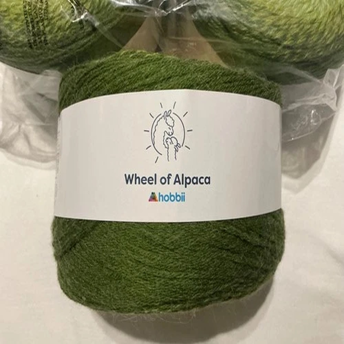 HOBBII Wheel Of Alpaca Yarn ~ Jamaican Flair #11