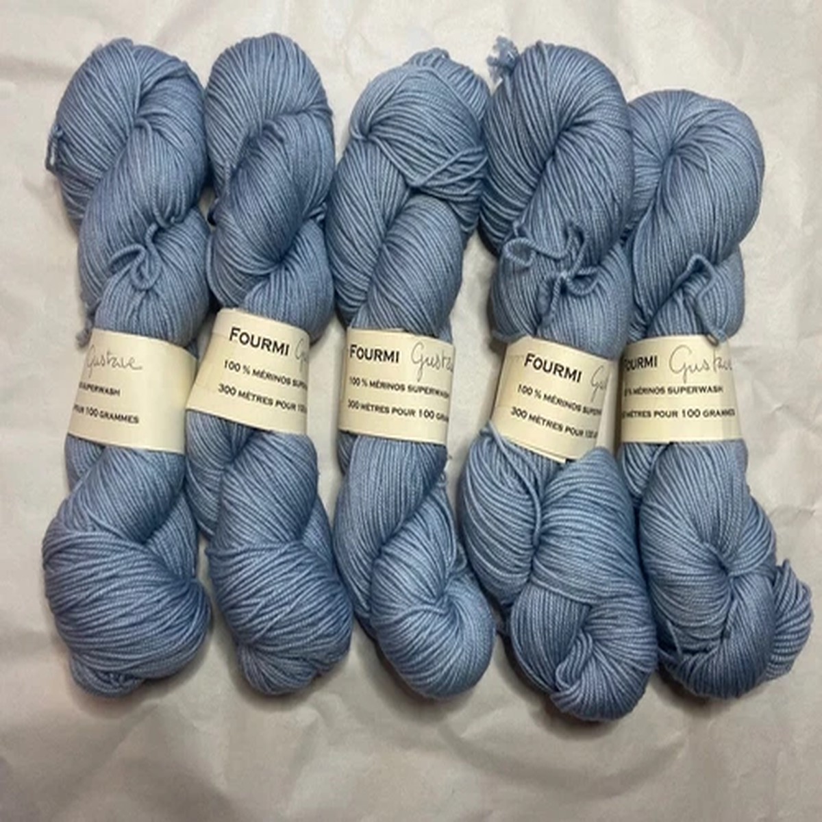 les laines du scarabe Fourmi Yarn 5-skein Bundle / 100% Wool