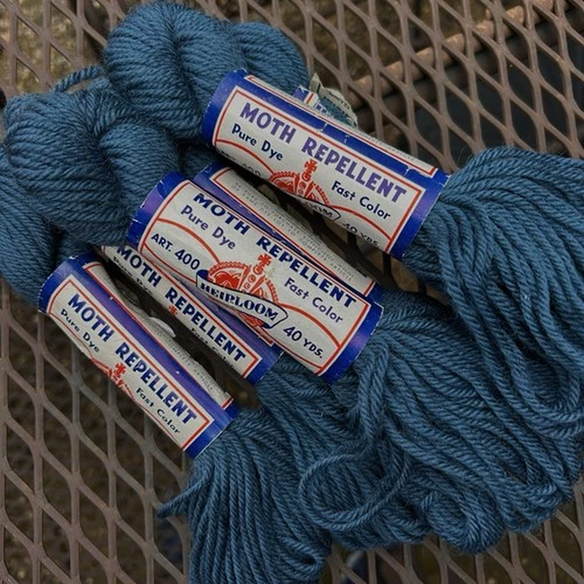 Moth Repellant Heirloom Real Needlepoint Wool Yarn