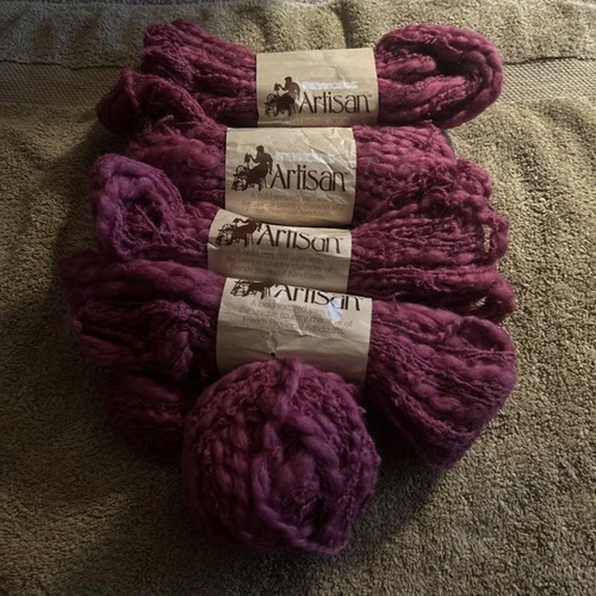 Reynolds Artisan Yarn Wool Textured 5 Skeins