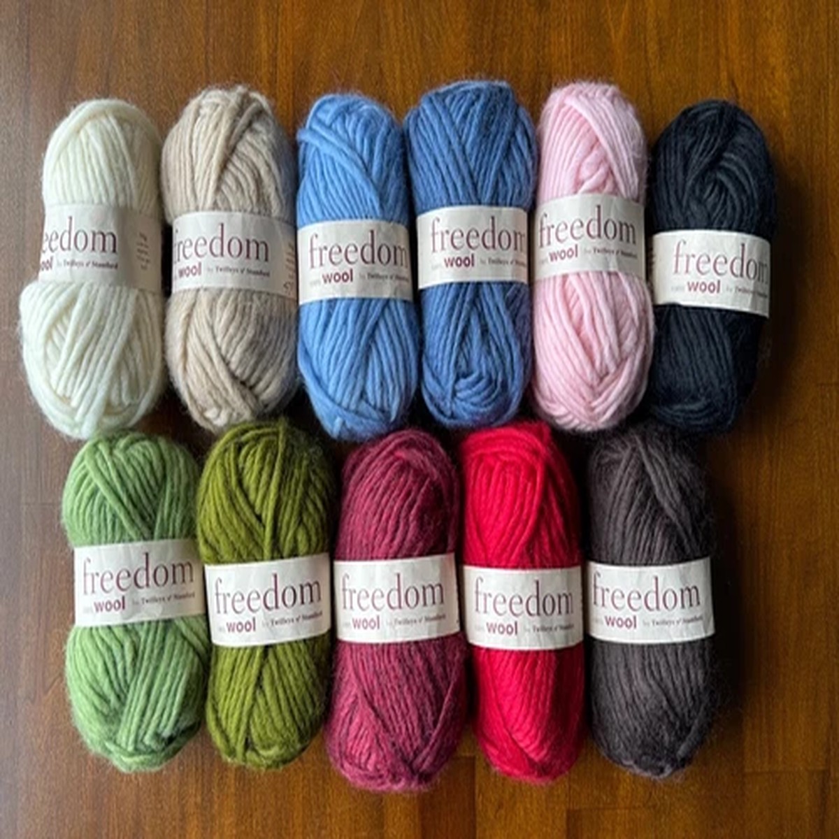 Twilley's of Stamford Freedom Wool Yarn - 100% Wool - Super Bulky Yarn