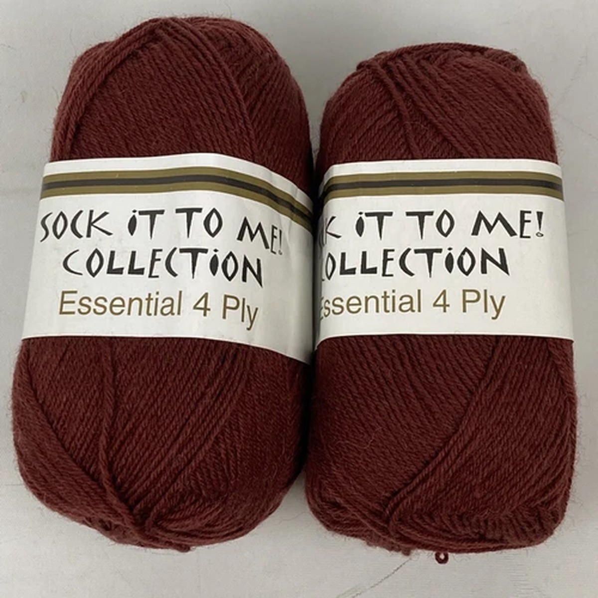 100g 460yd Elann Sock it to Me 4ply Wool Superwash Blend Carmine Rose 7449 Yarn