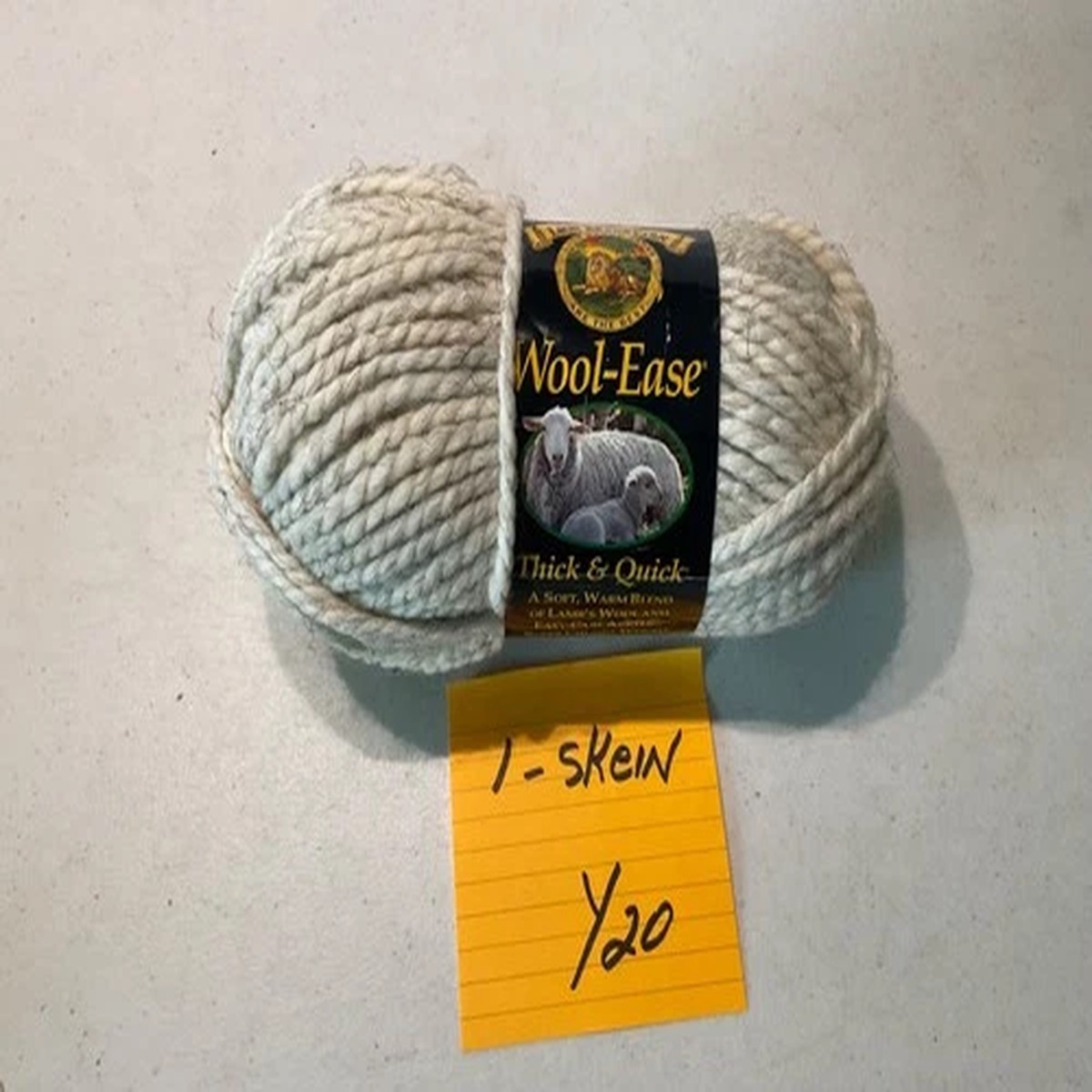 LION BRAND WOOL-EASE 1 SKEIN OF YARN Y20