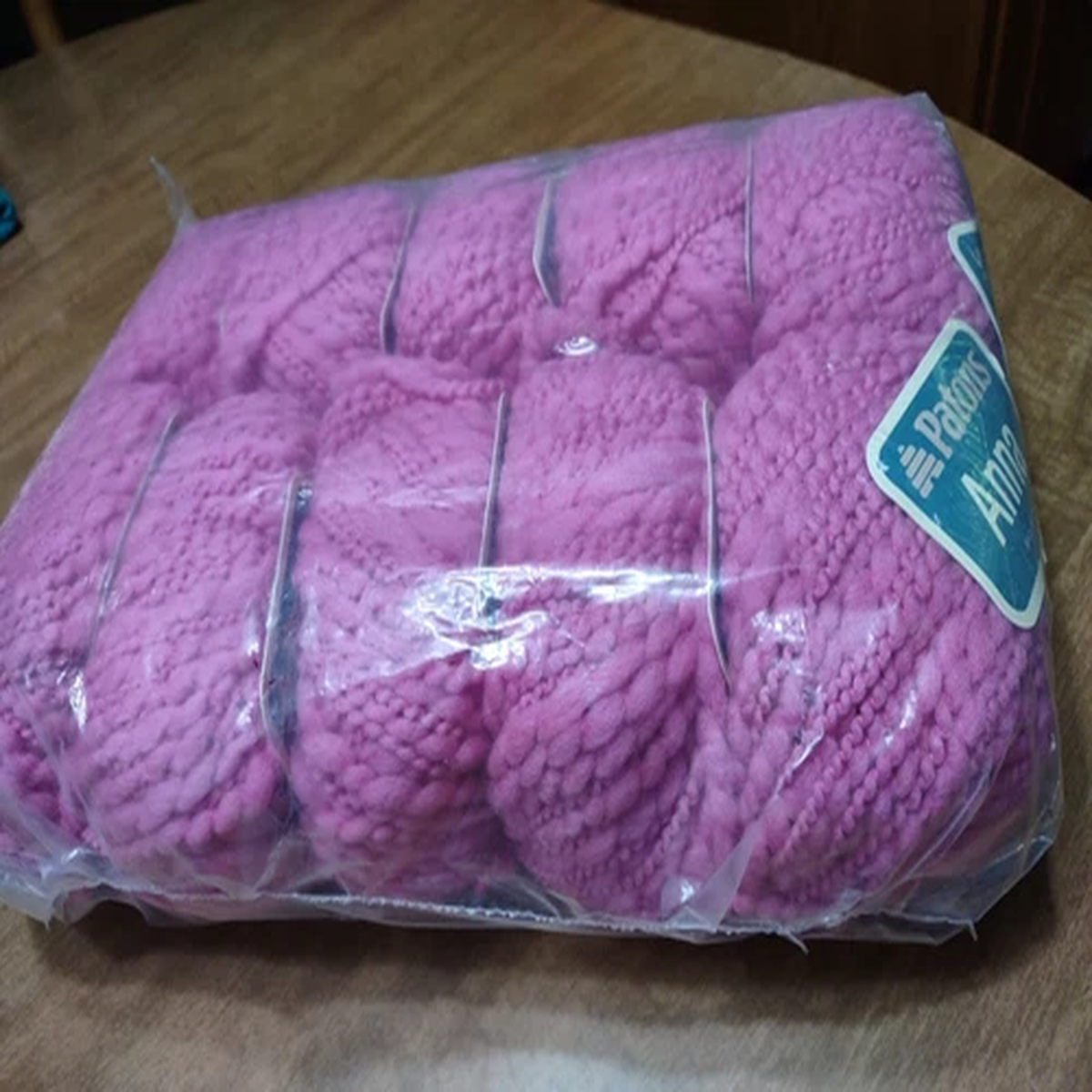 lot of 10 skeins Patons Anna Thick'nThin WOOL color 02410 made in Italy