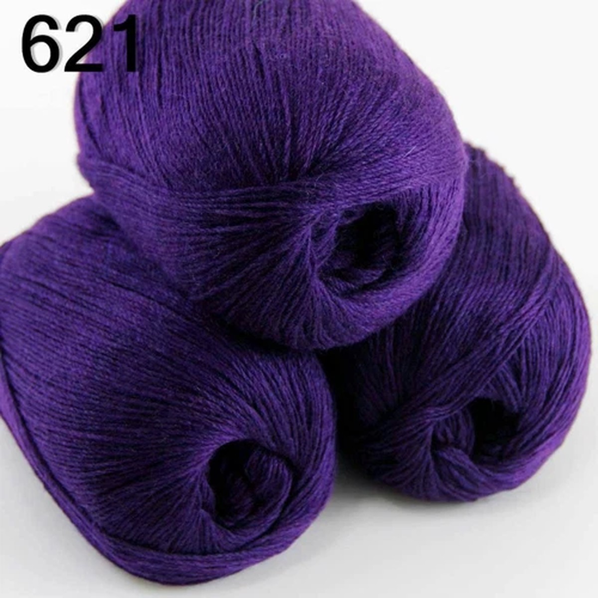 New Sale Soft 3 Skeins x50g Pure Cashmere Blankets Hand DIY Knit Wool Yarn 21