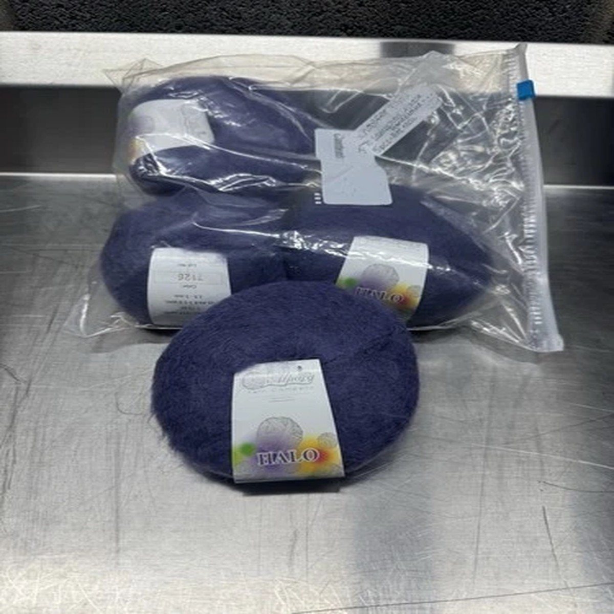 The Alpaca Yarn Company Halo Color 7126 Purple 4 Skein Lot