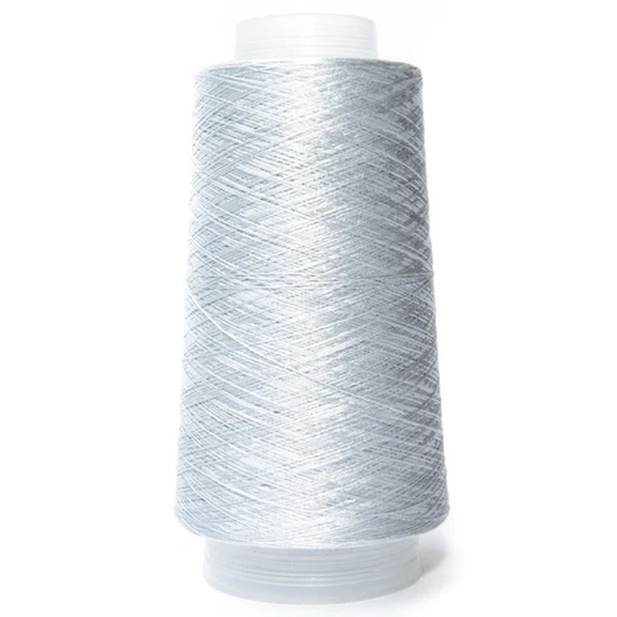 100G LIGHT SILVER GREY COLOUR 2/60NM 100% FINE SILK YARN 4002
