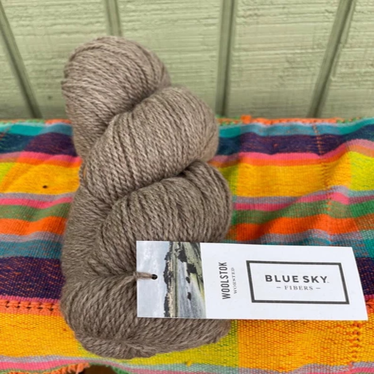 Blue Sky Fibers Woolstok 1302L Gravel Road 150g 100% Highland Wool Peru