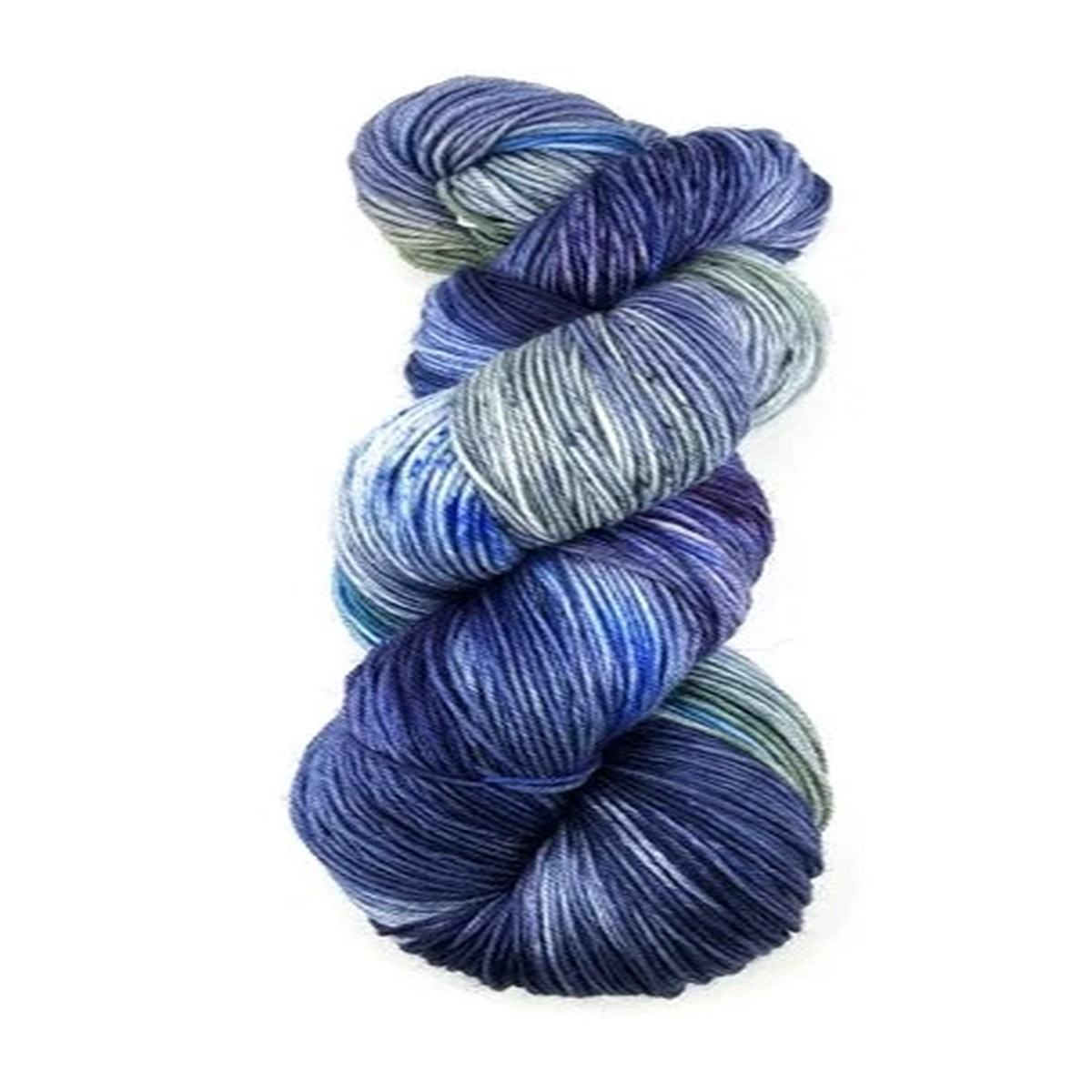 Hand-dyed sock yarn - Stormy Seas
