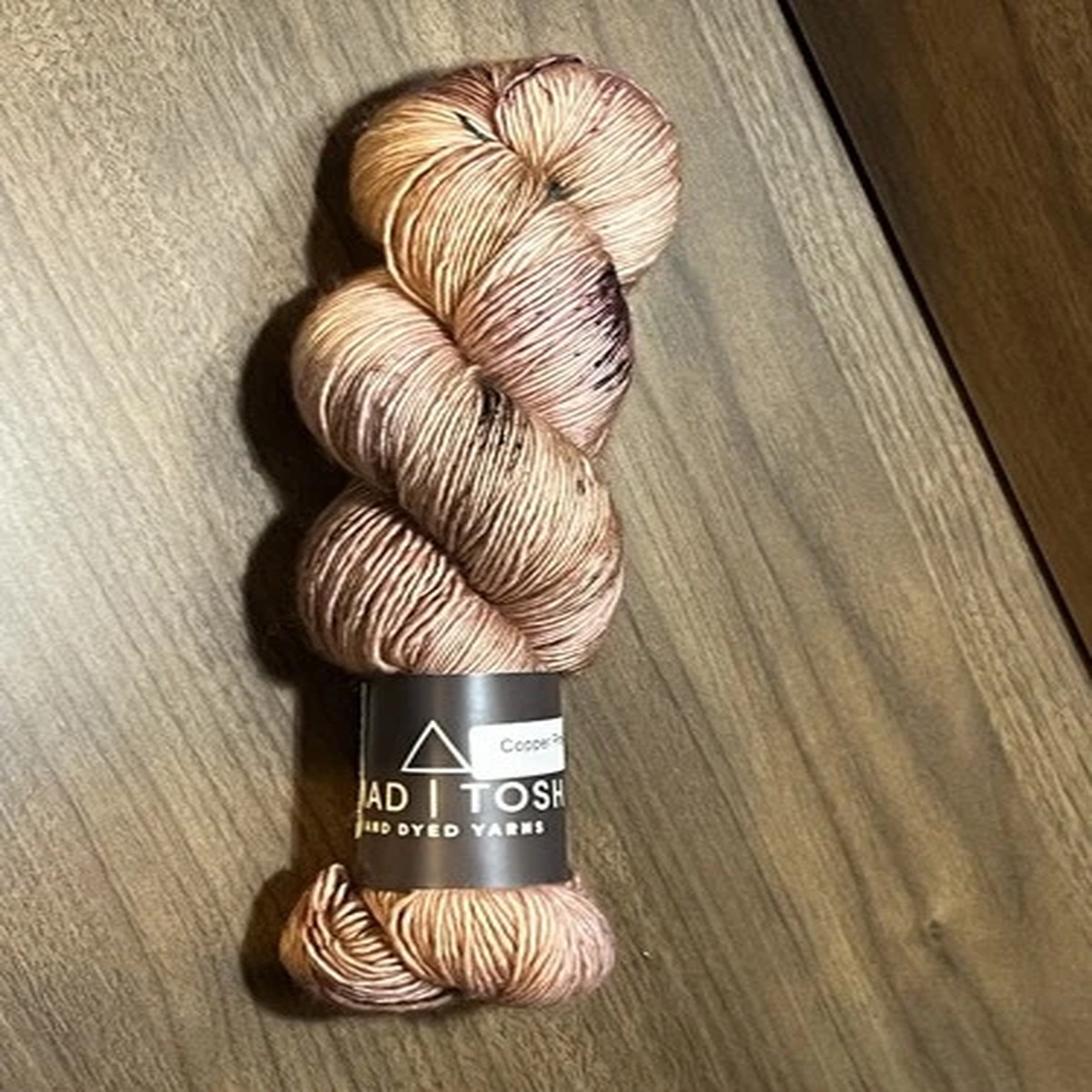 Mad Tosh Yarn COPPER PINK Merino Wool 420 yds