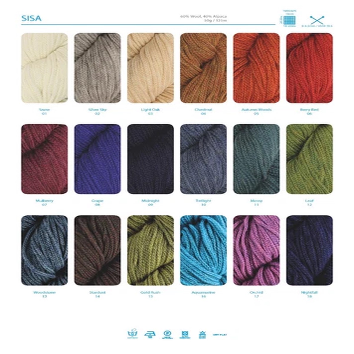 Mirasol Sisa - 1 x 50g - 60% Wool & 40% Alpaca