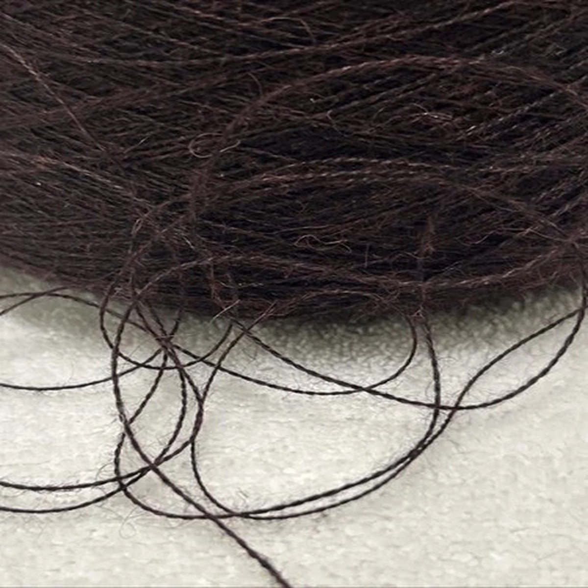 NICE Spool Cone Peruvian LACE SOFT Alpaca Yarn Mix 2lb 3oz 998gr 472 Brown Mix H