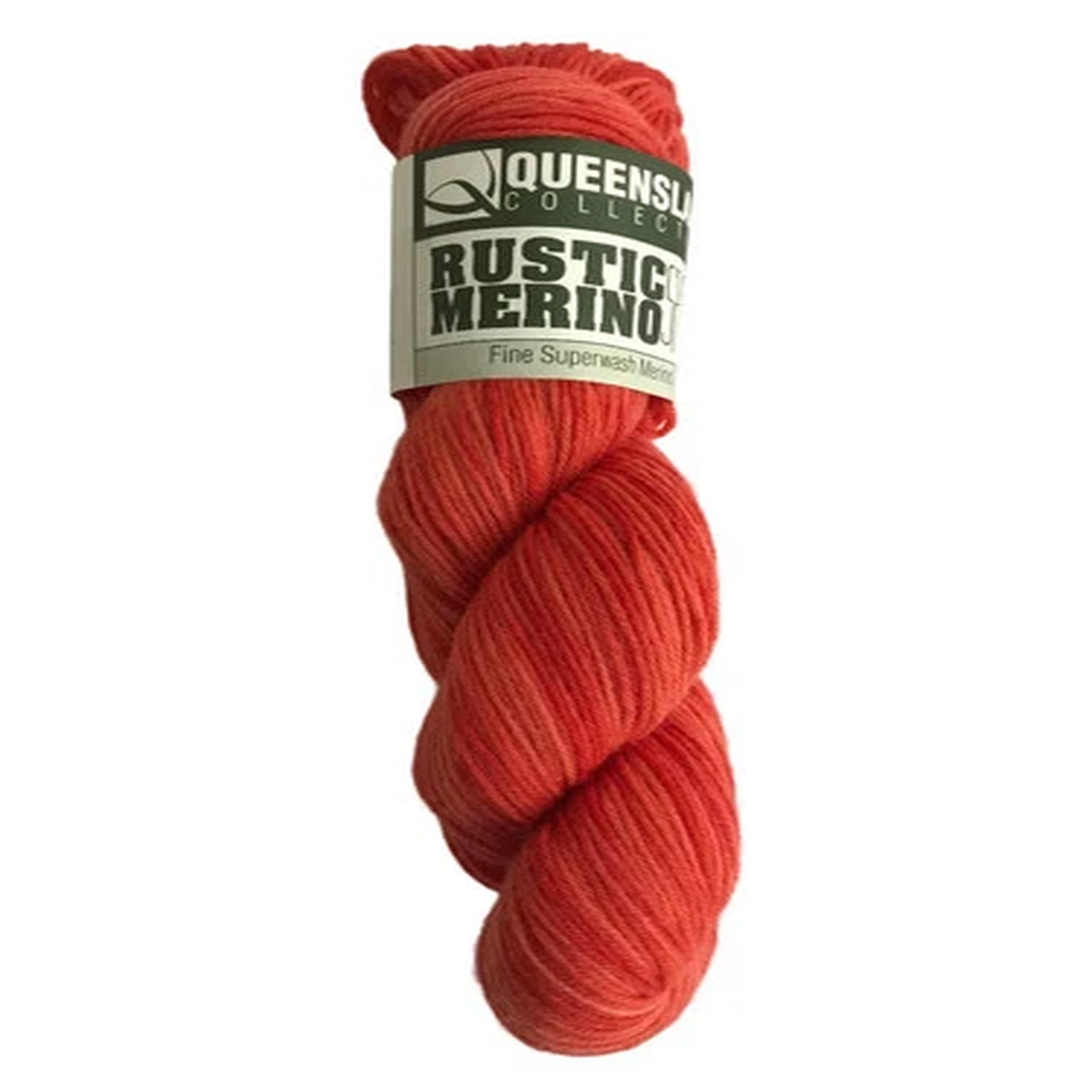 Queensland Collection Rustic Fine Superwash Merino Sport 21 Tangerine Yarn Skein