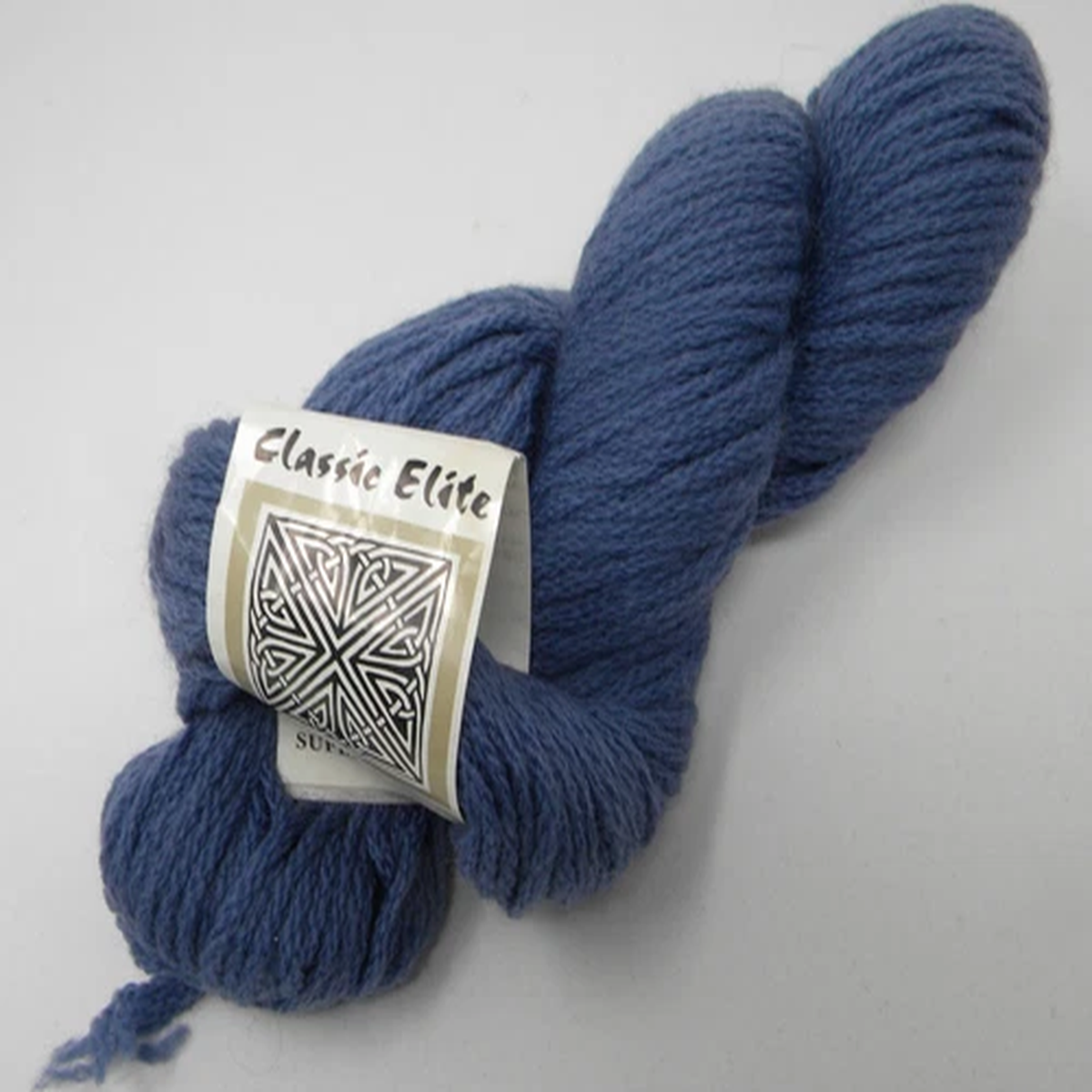 1 Skein Classic Elite Stonington Bulky Cable Blue #9114 Yarn