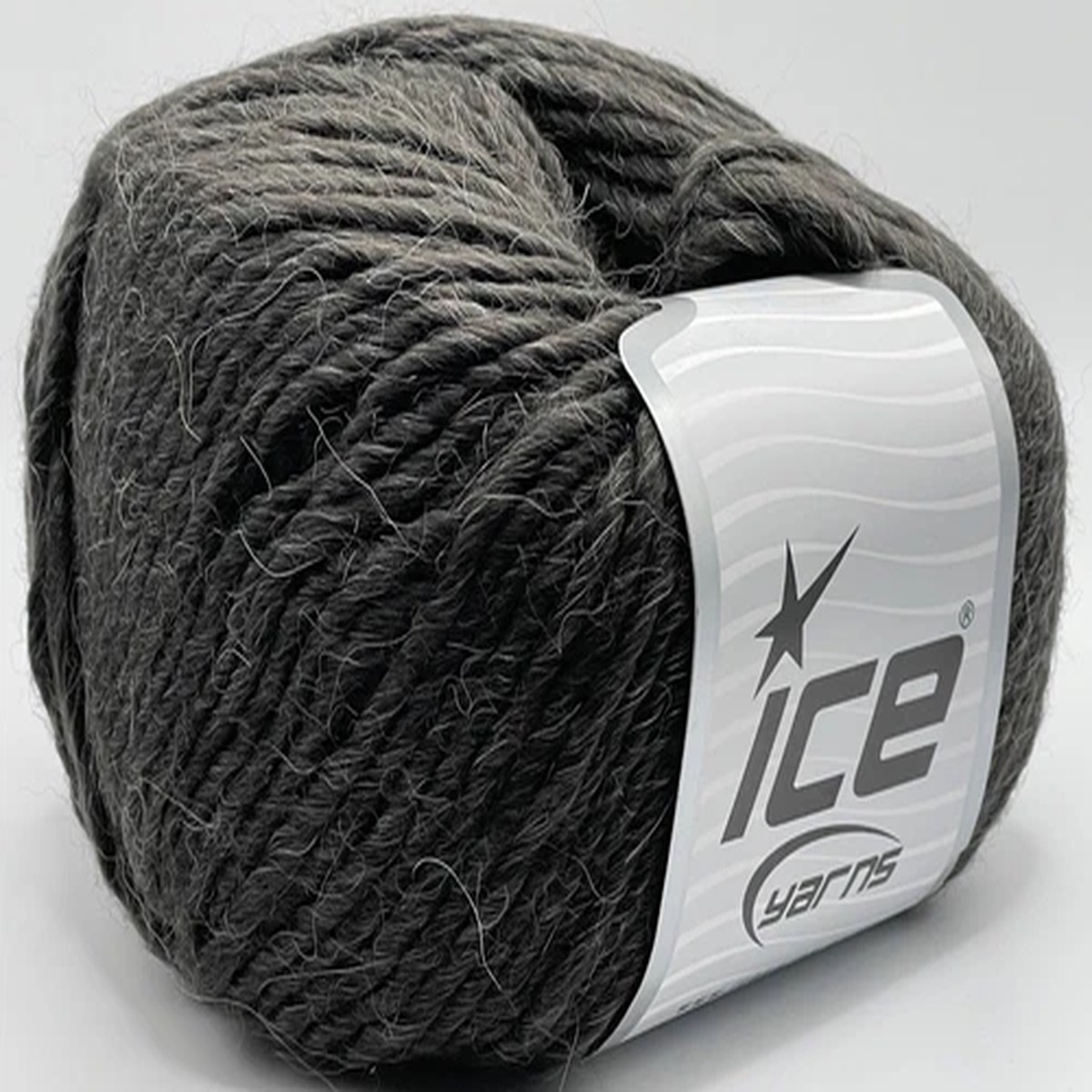 Dark Brown Inca Alpaca Bulky 43726 Ice Yarns Alpaca Wool Acrylic 100gr 109yds