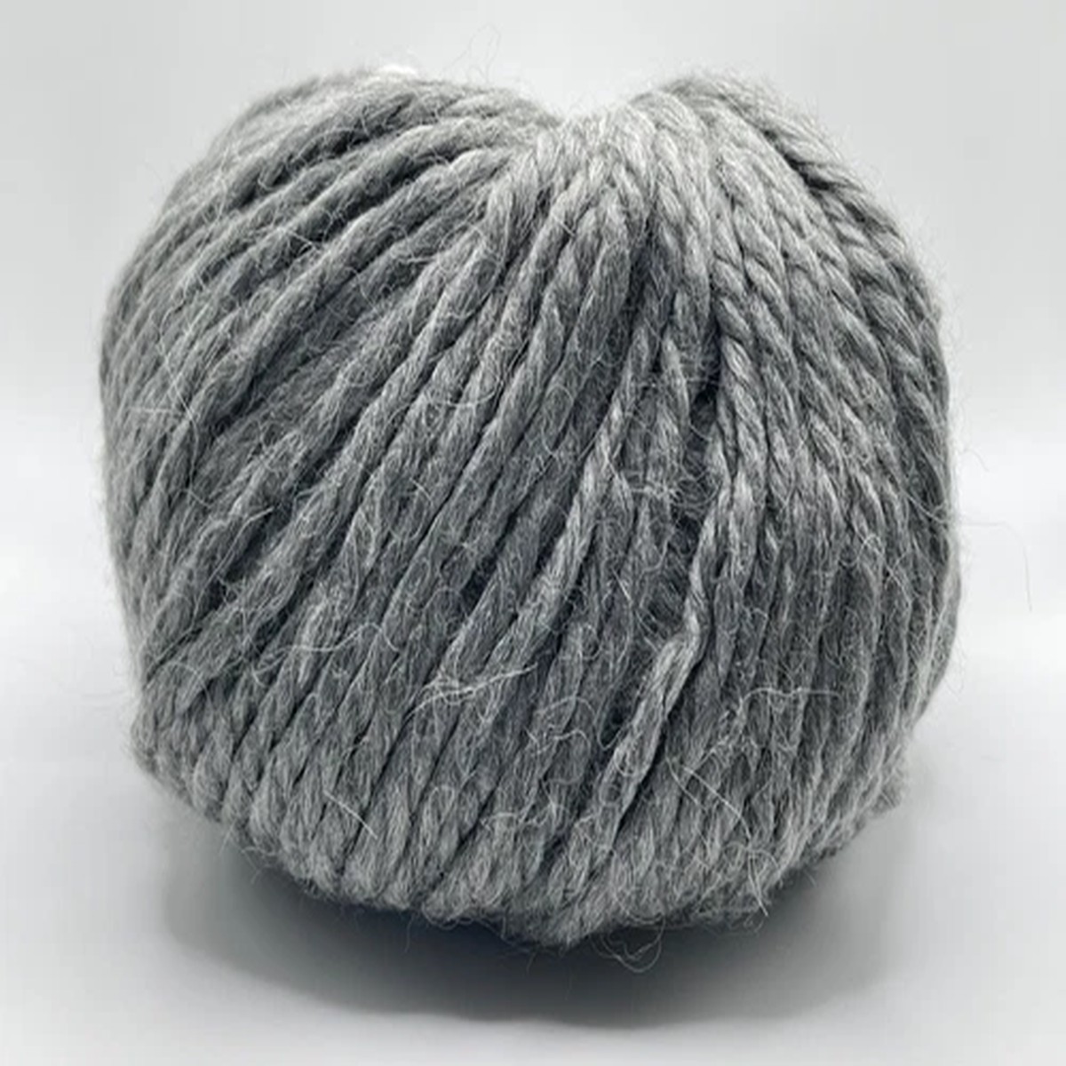 Grey Alpaca Bulky 81328 Ice Yarns Alpaca Wool Acrylic Bulky 100gr 142yds