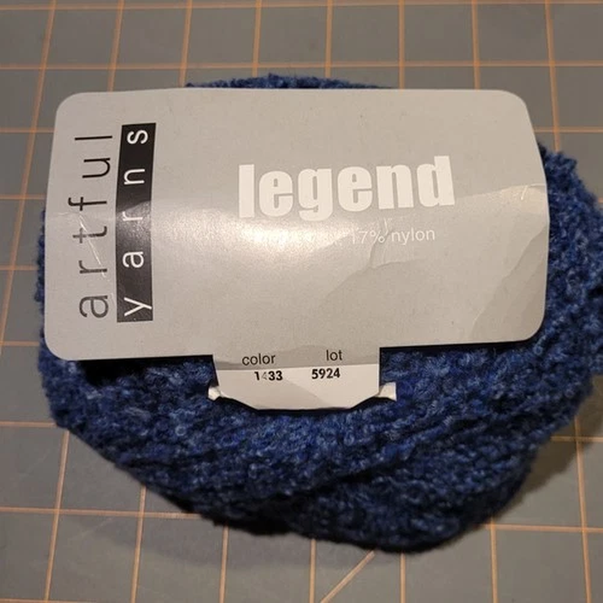 ARTFUL YARNS LEGEND WOOL BLEND YARN #1433 MADE IN GERMANY COMBINE SHIP