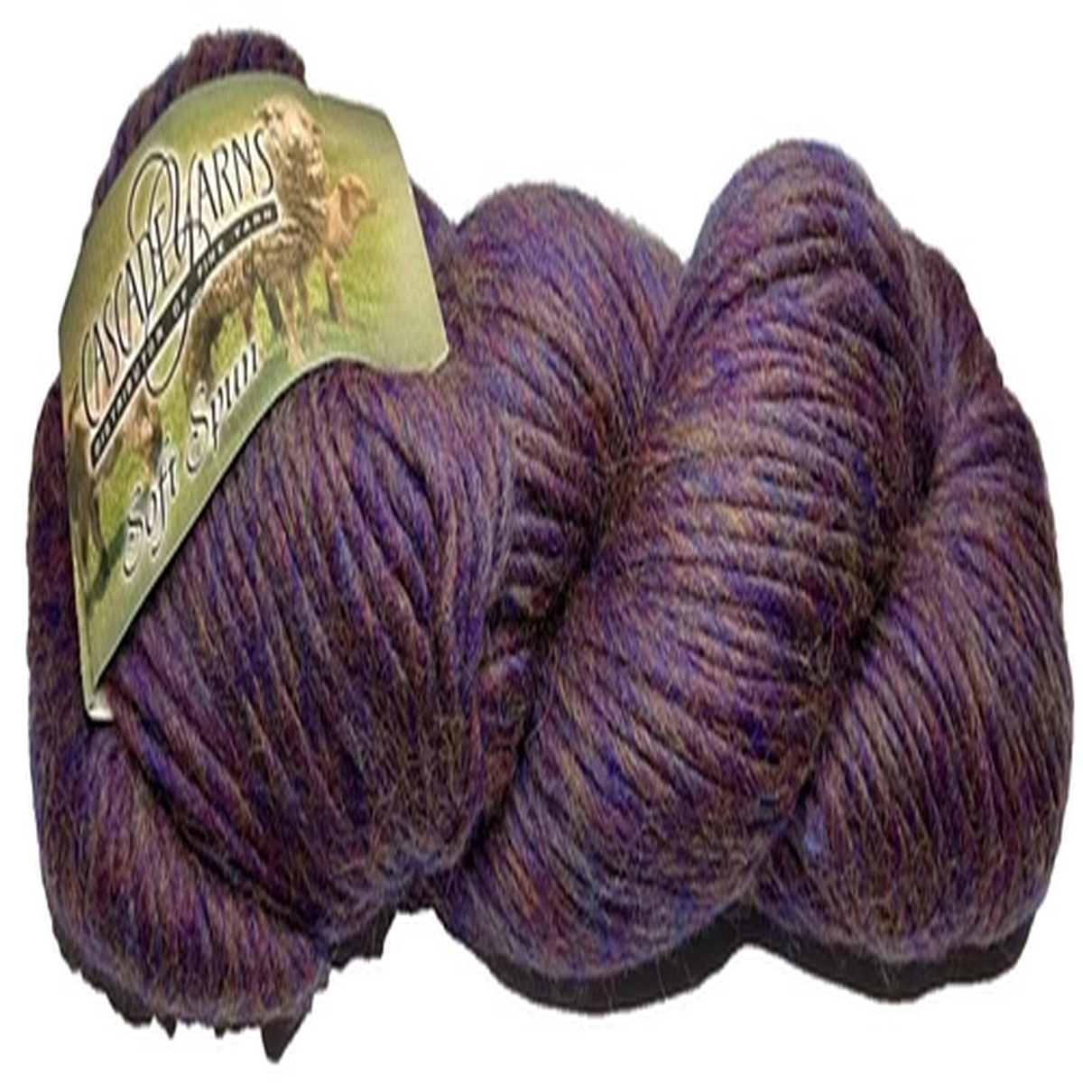 Cascade Yarn Soft Spun 1 Hank Color #2831 approx 3.5 oz 100% Peruvian Wool
